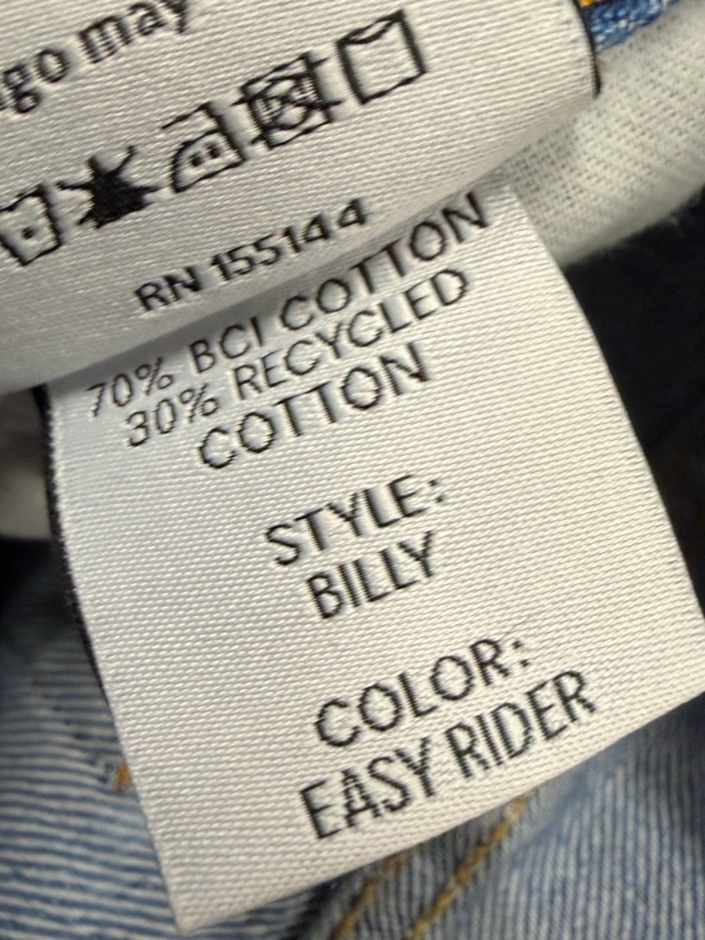 Boyish Billy Easy Rider Distressed Straight Leg Jeans Size 25 - Picture 11 of 13